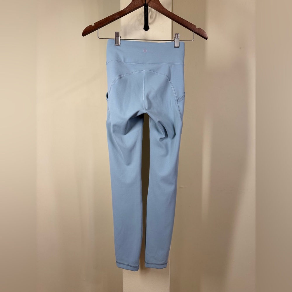NWOT Lululemon Invigorate High-Rise Tight 25" Chambray - Picture 7 of 9